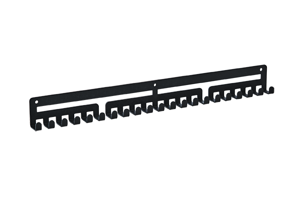 Plain extender silver brushed chrome stainless steel black matte medal medals wall display hanger holder rack