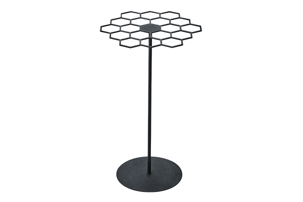 Black matte medal medals table tabletop display hanger holder rack