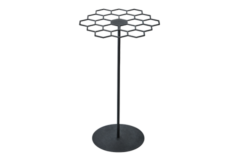 Black matte medal medals table tabletop display hanger holder rack