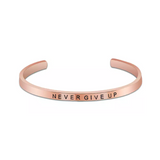 Inspirational Jewellery - Never Give Up Bracelet