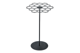 Black matte medal medals table tabletop display hanger holder rack