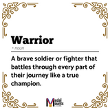 Inspirational Jewellery - Warrior Bracelet